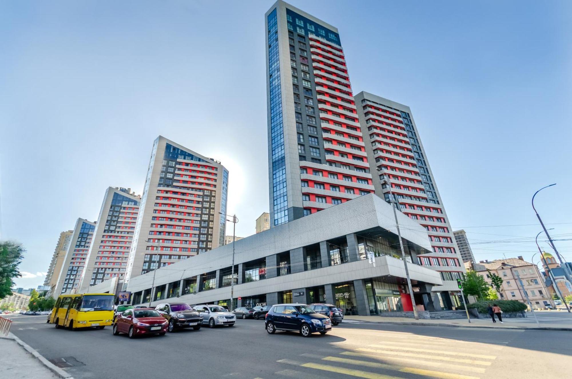 Petrovdom 234-241-86-96 In City View Apartments At Rc Kvartet,Near Central Railway Station Kiev Bagian luar foto