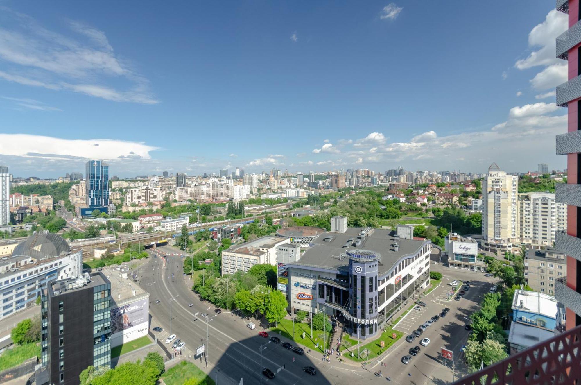 Petrovdom 234-241-86-96 In City View Apartments At Rc Kvartet,Near Central Railway Station Kiev Bagian luar foto